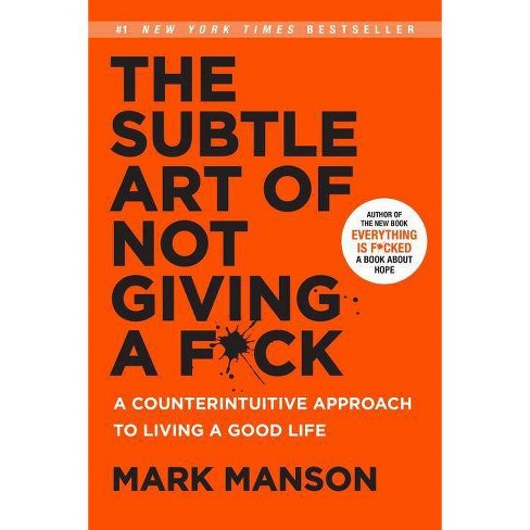 Book Subtle Art of not giving f*ck